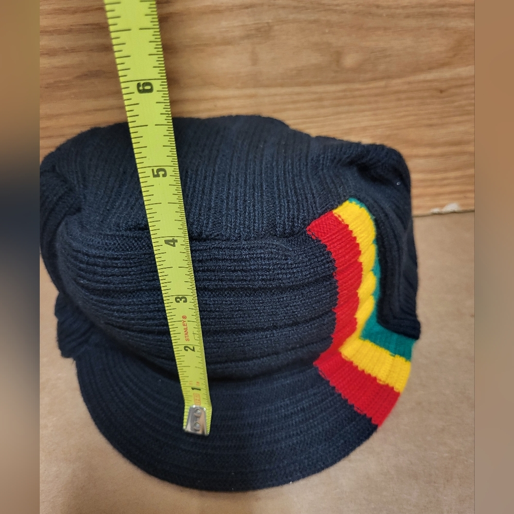 Rasta Beanie Skull Cap Kids Unisex - Picture 8 of 12